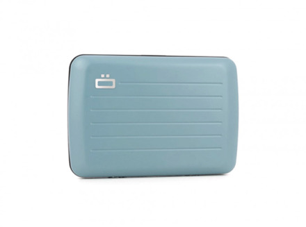 Ögon Designs Stockholm V2.0 Aluminium Creditcardhouder - RFID - Mat - Arctic Blauw