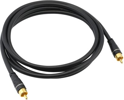 Oehlbach SL SUB CABLE 2,0 M Luidspreker kabel Zwart