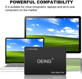 Oeing Ssd 1Tb 120Gb 240Gb 480Gb Hdd 2.5 ''Sata Ssd SATA3 512Gb 256Gb 128Gb Zwart Interne Solid State Disk Voor Laptop