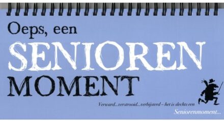 Oeps, een seniorenmoment - Boek Rebo Productions (9059473116)