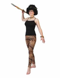 Oervrouw legging voor vrouwen - Volwassenen kostuums