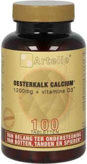 Oesterkalk 1200 Mg, Calcium + Vit D3 (100tb)