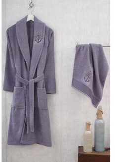 Özenev Oslo 2 Stuk Mannelijke Badjas Set