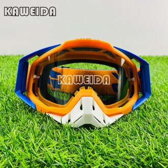 Off Road Motorcycle Goggles Bike Fietsen Skiën Snowboarden Brillen Winddicht Beschermende Motocross Bril Outdoor Producten as the afbeelding 1