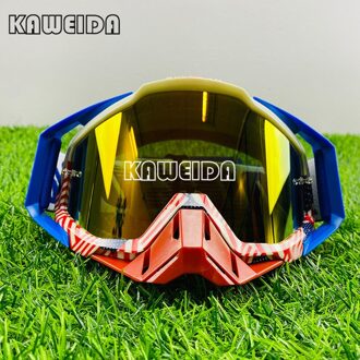 Off Road Motorcycle Goggles Bike Fietsen Skiën Snowboarden Brillen Winddicht Beschermende Motocross Bril Outdoor Producten as the afbeelding 7