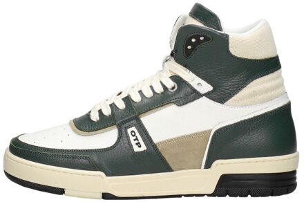 Off The Pitch Basketta Hi OTPF223006-502 Groen / Beige-42 maat 42