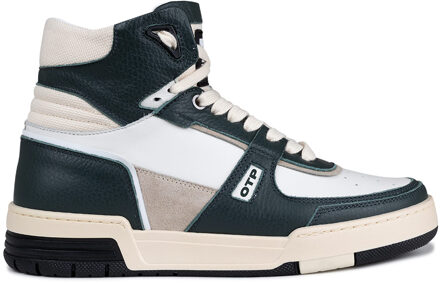 Off The Pitch Basketta Hi OTPF223006-502 Groen / Beige maat