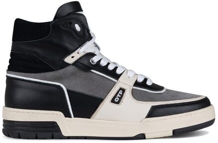 Off The Pitch Basketta Hi OTPF223006-958 Zwart / Beige maat