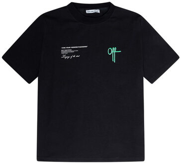 Off The Pitch Neo Regular Fit Tee Zwart - S
