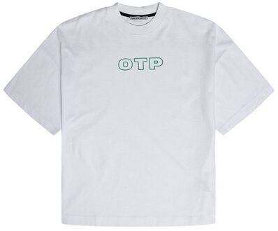 Off The Pitch Otp Tee Oversized Unisex Wit - XL