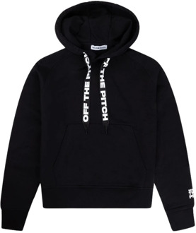 Off The Pitch Zwarte Oath Hoodie Dames Off The Pitch , Black , Heren - Xl,M,S,Xs