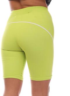 Off White Dames/Dames ATHL Naadloos Korte Broek (Groen)