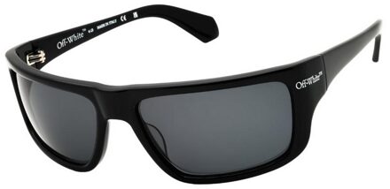 Off White Dames/Dames Bologna Zonnebril (Zwart/Donkergrijs) - One Size