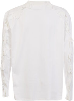 Off White Dames/Dames Post Archive Faction T-shirt met lange mouwen (Wit)