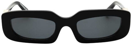 Off White Dames/Dames Renton Zonnebril met Montuur (Zwart)