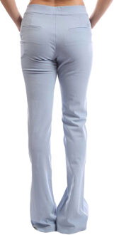 Off White Dames/Dames Wollen Broek (Lichtblauw) - maat