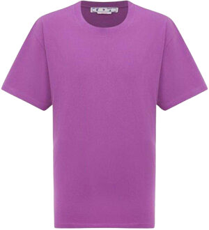 Off White Heren Diagram Oversized T-shirt (Paars) - maat M