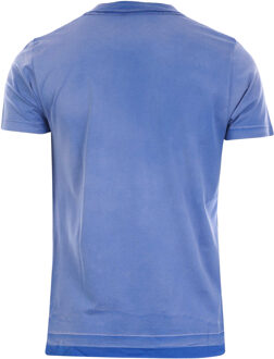 Off White Heren Wave Raw Slim T-Shirt (Paars) - maat XS