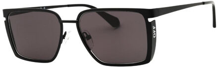 Off White Heren Yoder Zonnebril (Zwart/Donkergrijs)
