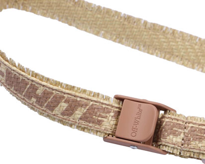 Off White Industriële riem (Beige)