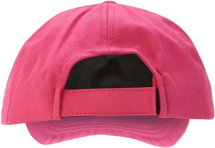 Off White Kinder/Kinder Afgeronde Baseballpet (Roze)