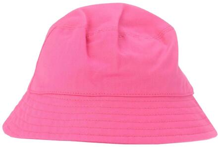 Off White Kinder/Kinder Monster Emmer Hoed (Roze/Wit)