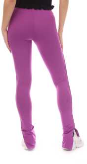 Off White Logo Band Split Legging voor dames in roze - EU 36 / UK 8