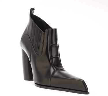 Off White Moon Beatle Shade enkellaarsjes in zwart voor dames