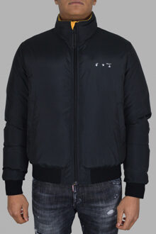 Off-White omkeerbare jas zwart Geel - M