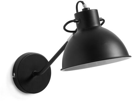 Offelis Wandlamp Ø 16,5 cm Zwart