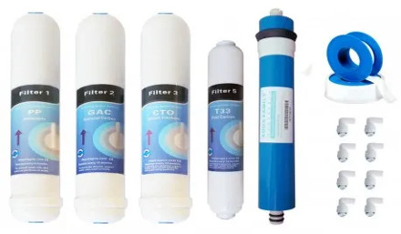 Offer membrane + 4 reverse osmosis filters compatible hydrohealth hydrobox