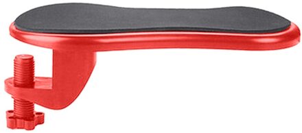 Office Desk Koppelen Polssteun Gedraaid Computer Arm Support Muismat Rood Zwart Draaiende Computer Arm Beugel #30