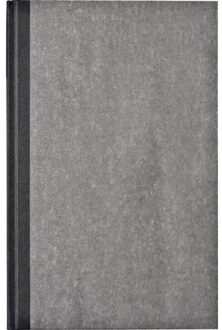 Office Register breedfolio 192blz gelinieerd grijs gewolkt Zwart