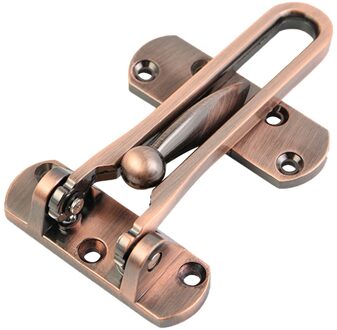 Office Security Lock Hasp Window Kabinet Gate Installeren Hardware Deur Klink Home Hotel Roestvrij Anti Diefstal Zinklegering antiek rood