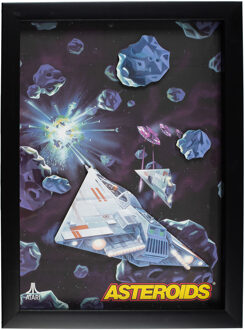 Official Atari 3D Wall Art - Asteroids Collection