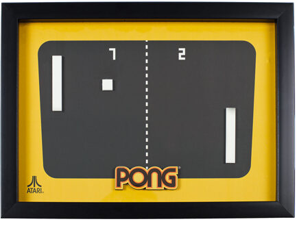 Official Atari 3D Wall Art - Pong Collection