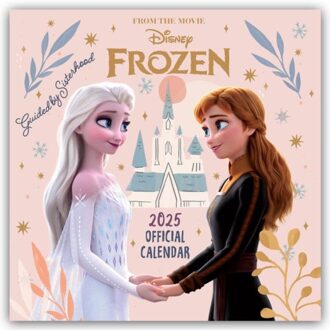 Official Disney Frozen Square Calendar 2025 - Browntrout Wandkalender - Danilo Promotion Ltd