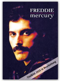 Official Freddie Mercury A3 Calendar 2025 - A3-Posterkalender (Browntrout) - Danilo