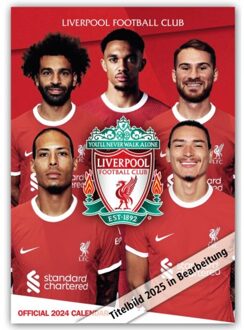Official Liverpool Fc A3 Calendar 2025 - Danilo