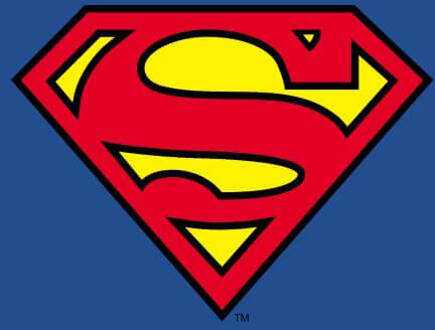 Official Superman Shield Women's T-Shirt - Blue - XS Blauw
