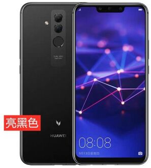 Officiële Huawei Glas Batterij Back Cover + Camera Lens Frame Achter Deur Behuizing Case Vervanging Deel Voor Huawei Mate 20 lite zwart