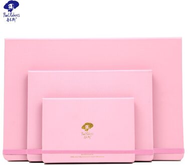 Officiële Paul Rubens Aquarel Papier Cortex Boek 300gm2 20 Vellen Professionele 100% Katoen Papier Zuurvrij Kunstenaar Voor Schilderen 16k / roze