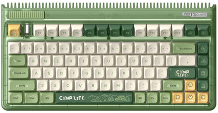 OG80 Camping Wireless Mechanical Keyboard Gaming toetsenbord