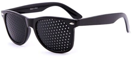 Ogen Massager Anti Bijziendheid Pinhole Bril Pin Hole Zonnebril Anti Vermoeidheid Ogen Massage Ontspanning Natuurlijke Healing Vision 1stk stijl-1