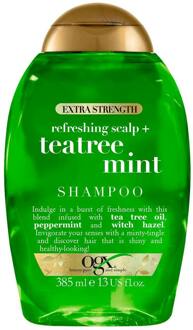 Ogx Refreshing Scalp+ Teatree Mint Extra Strength Shampoo 385ml