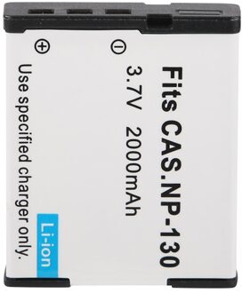 OHD Originele 1850mAh NP-130 CNP-130 NP 130 CNP130 NP130 Camera Batterij Voor Casio EX-ZR1000 100 200 300 1200 H35