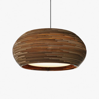 OHIO 32 Hanglamp Ø 82 cm Bruin