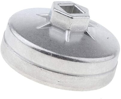 Oil Filter Wrench for 80mm Cartridge Style Filter, Housing Caps Removal with 14 Flutes Socket Remover Tool