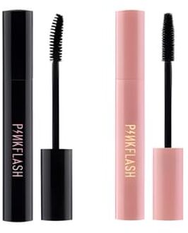 Oil-Proof Curl Day & Night Mascara - 2 Colors #1 Pink Night mascara