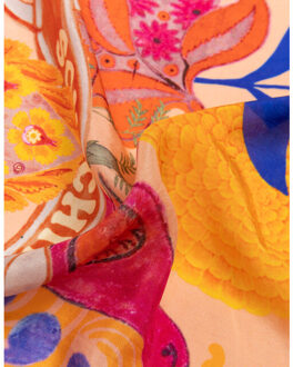 Oilily Amarigold majesty sjaal - maat One size Veelkleurig
